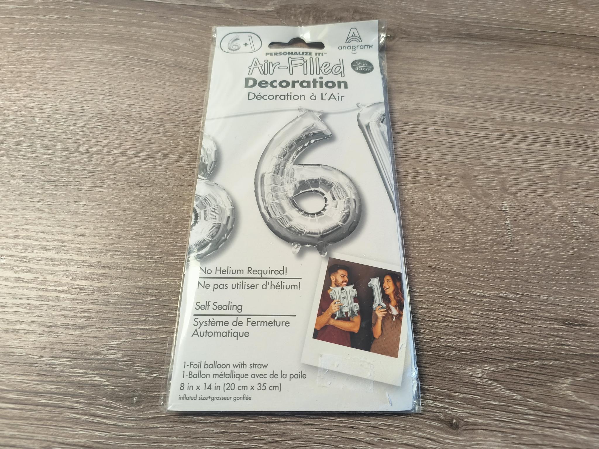 Silver Mini 6 Foil Balloon Roodepoort