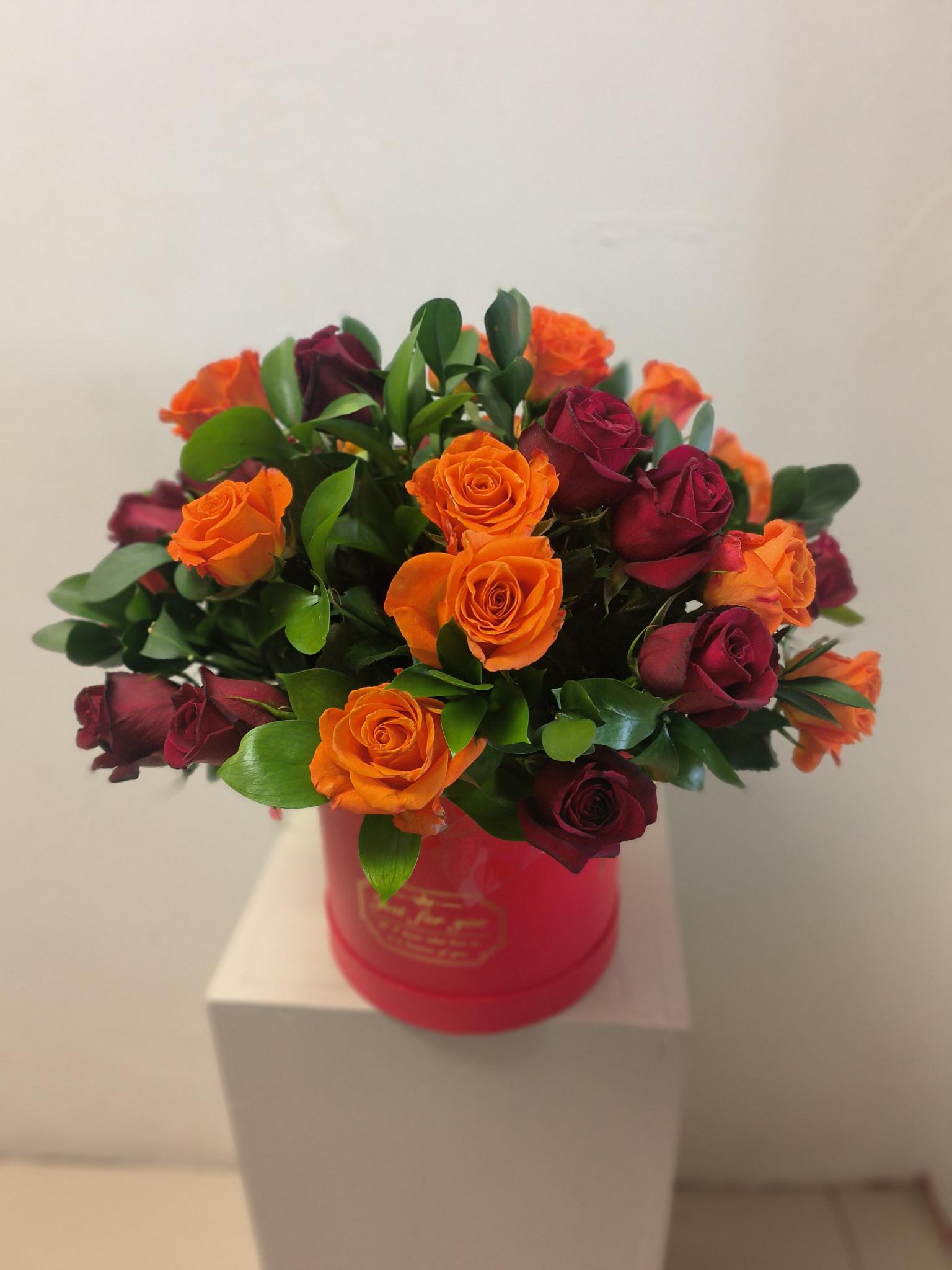 Orange red box Red Orange Rose Box Roodepoort