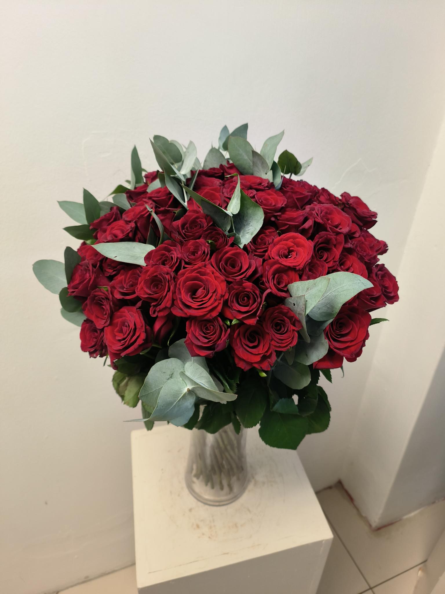Roses + Greenery in a Vase Roodepoort