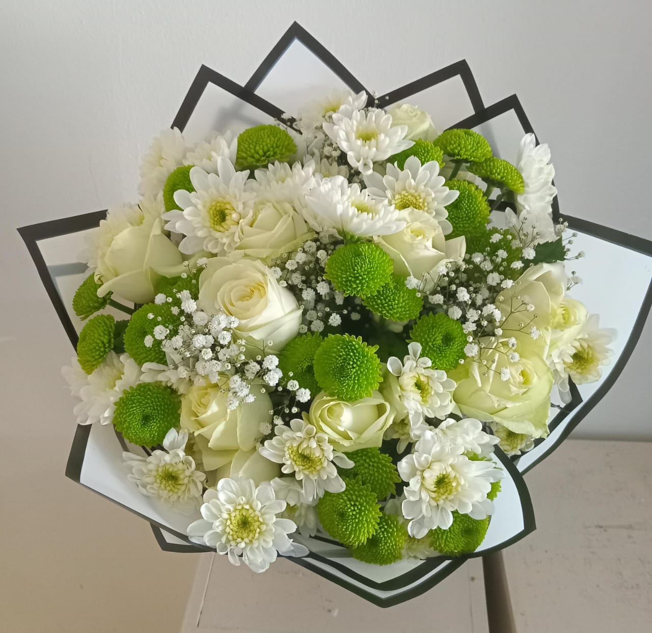 White & Green Bouquet Roodepoort